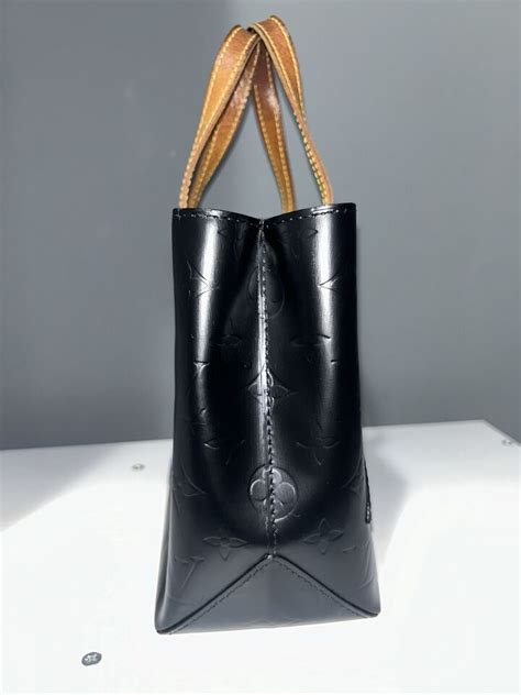 Louis Vuitton x Robert Wilson Black Vernis Mini Tote Bag 